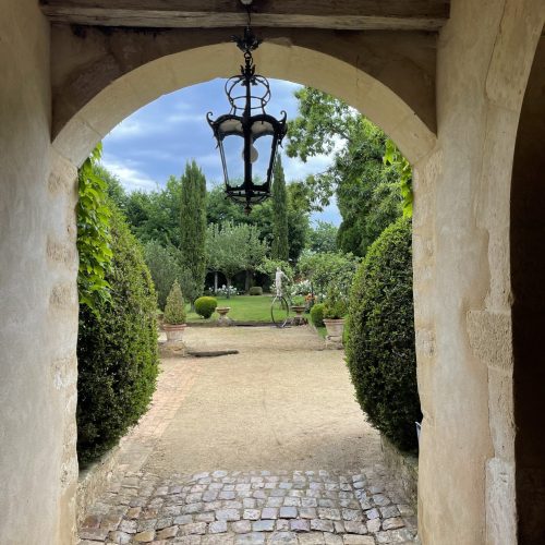 Entrée Clos Saint Léonard Durtal Anjou